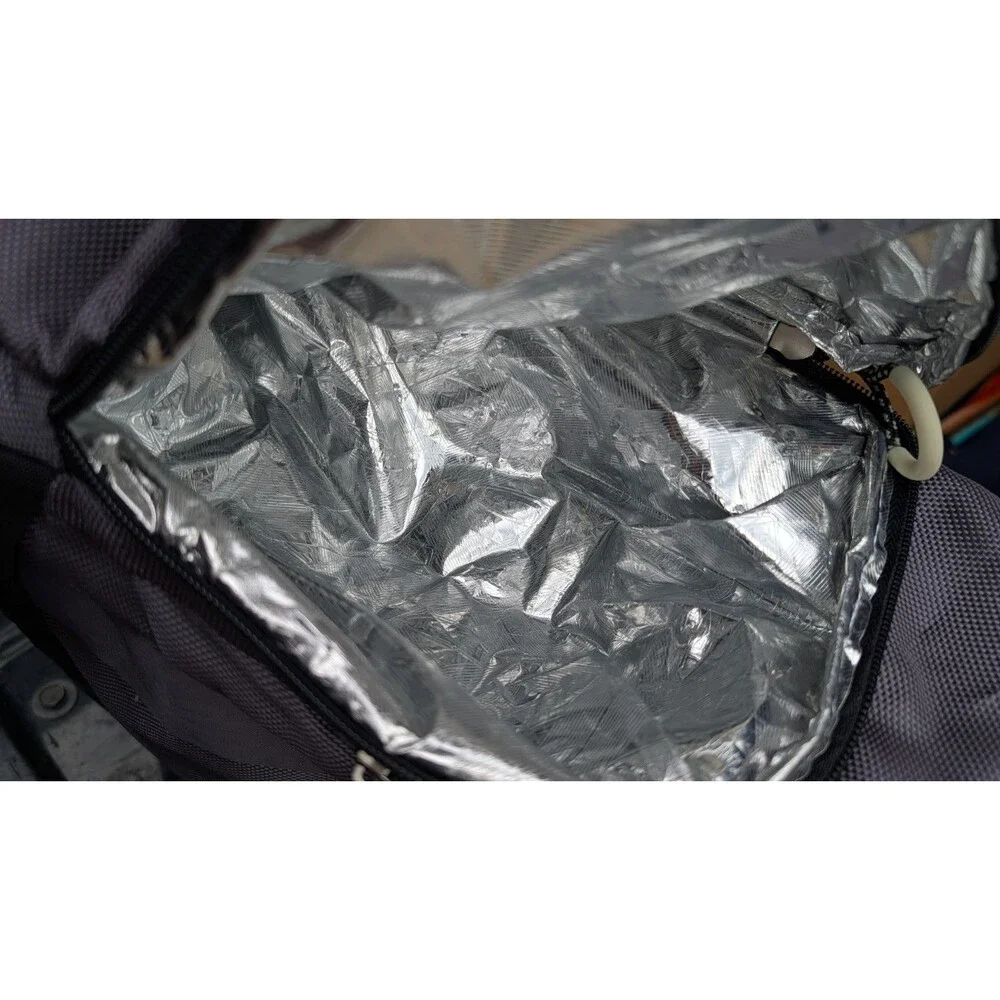 Columbia Grey Backpack Mesh Side Pocket  Insulated pouch 92-16283-02-74